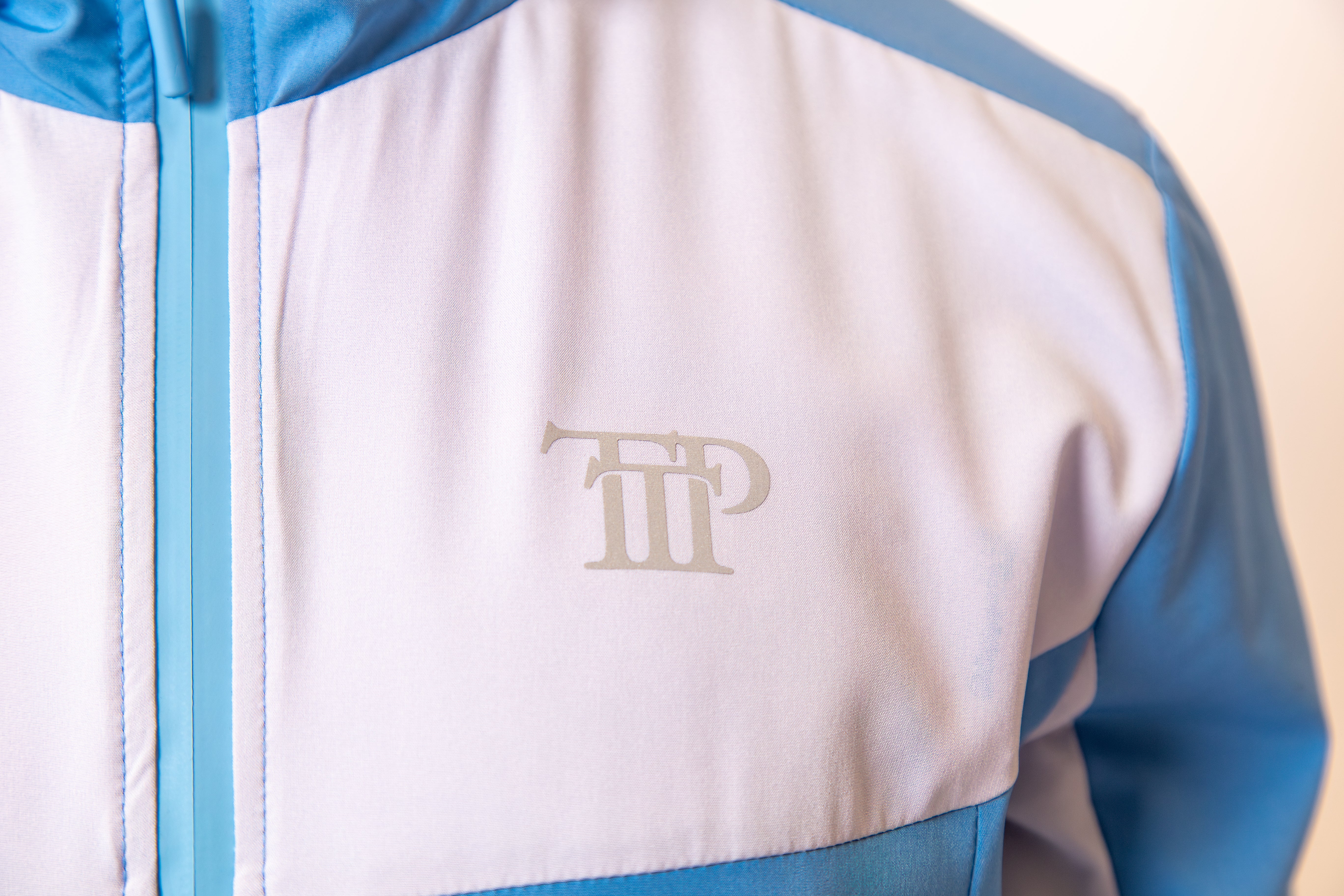 Pro Active Taper Fit Jacket - Blue & Grey