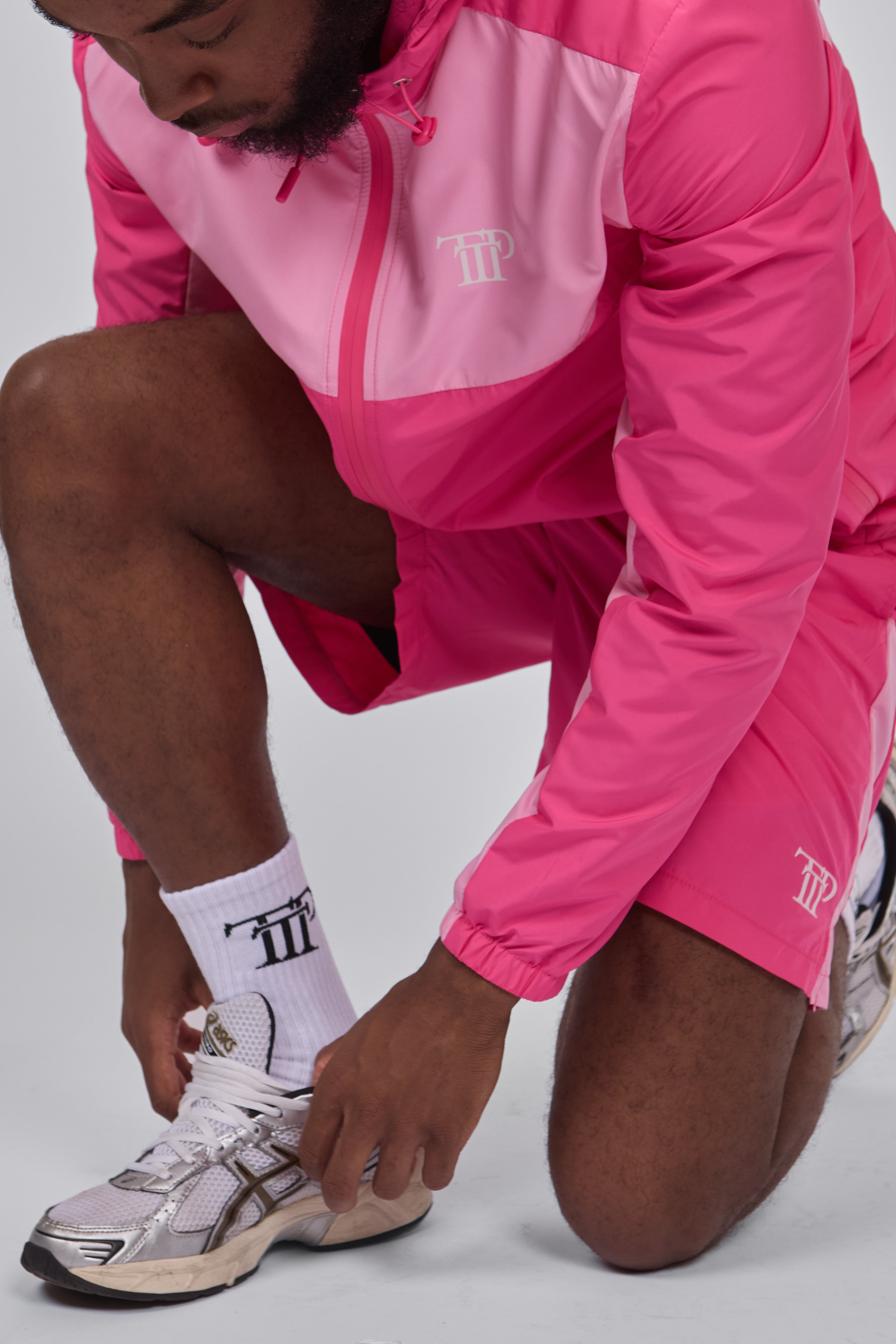 Combo Wind Runner Shorts - Pink