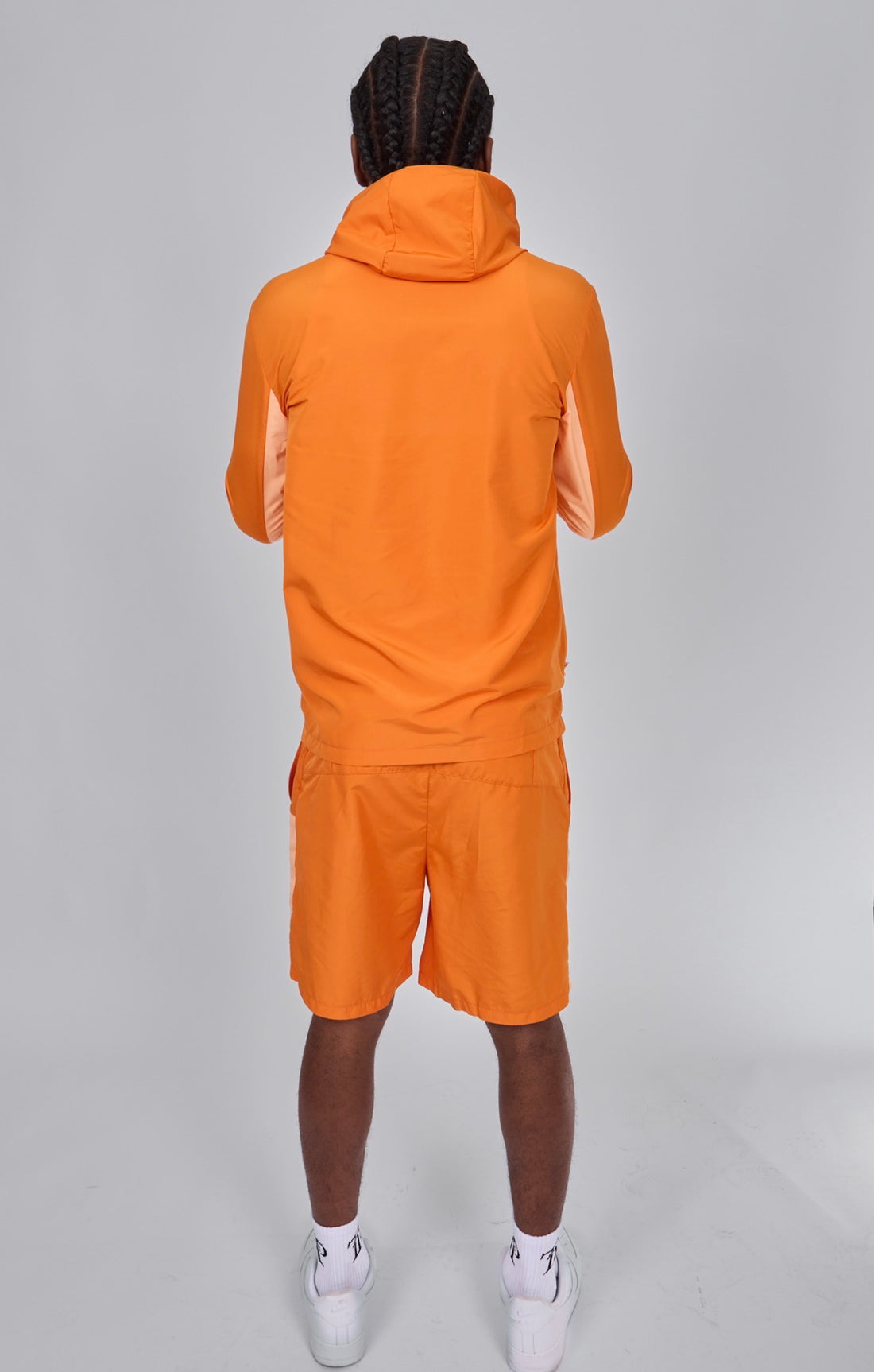 Combo Wind Runner Shorts - Orange