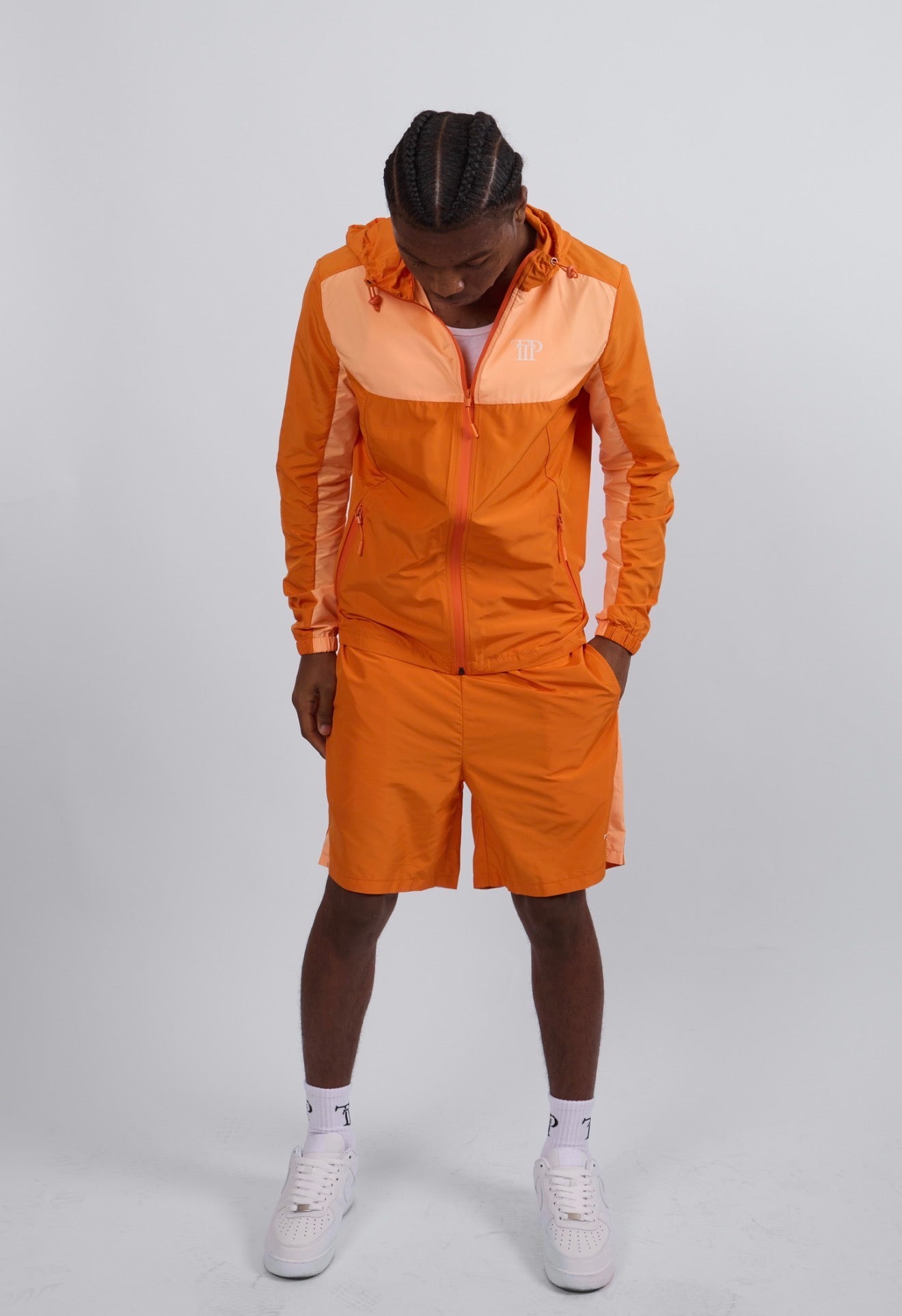 Combo Wind Runner Jacket - Orange