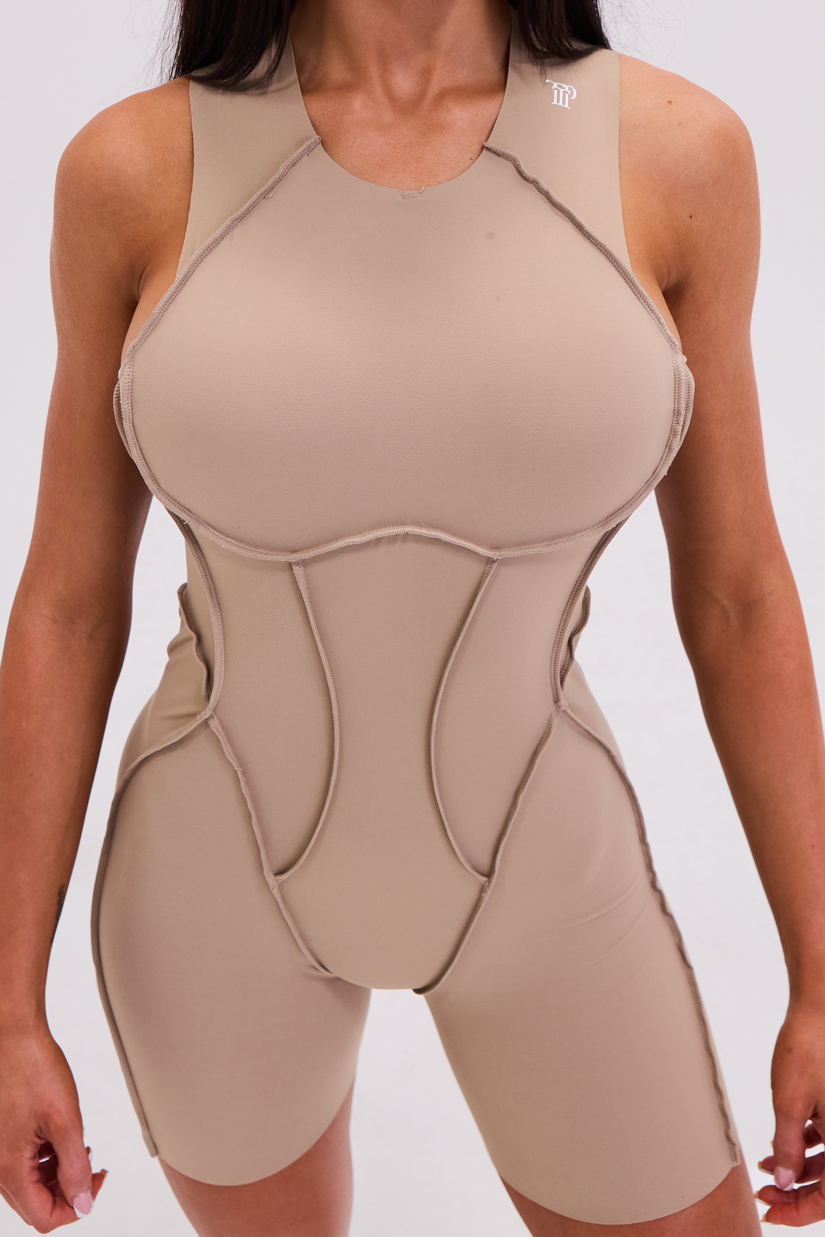Contour Jumpsuit - Beige