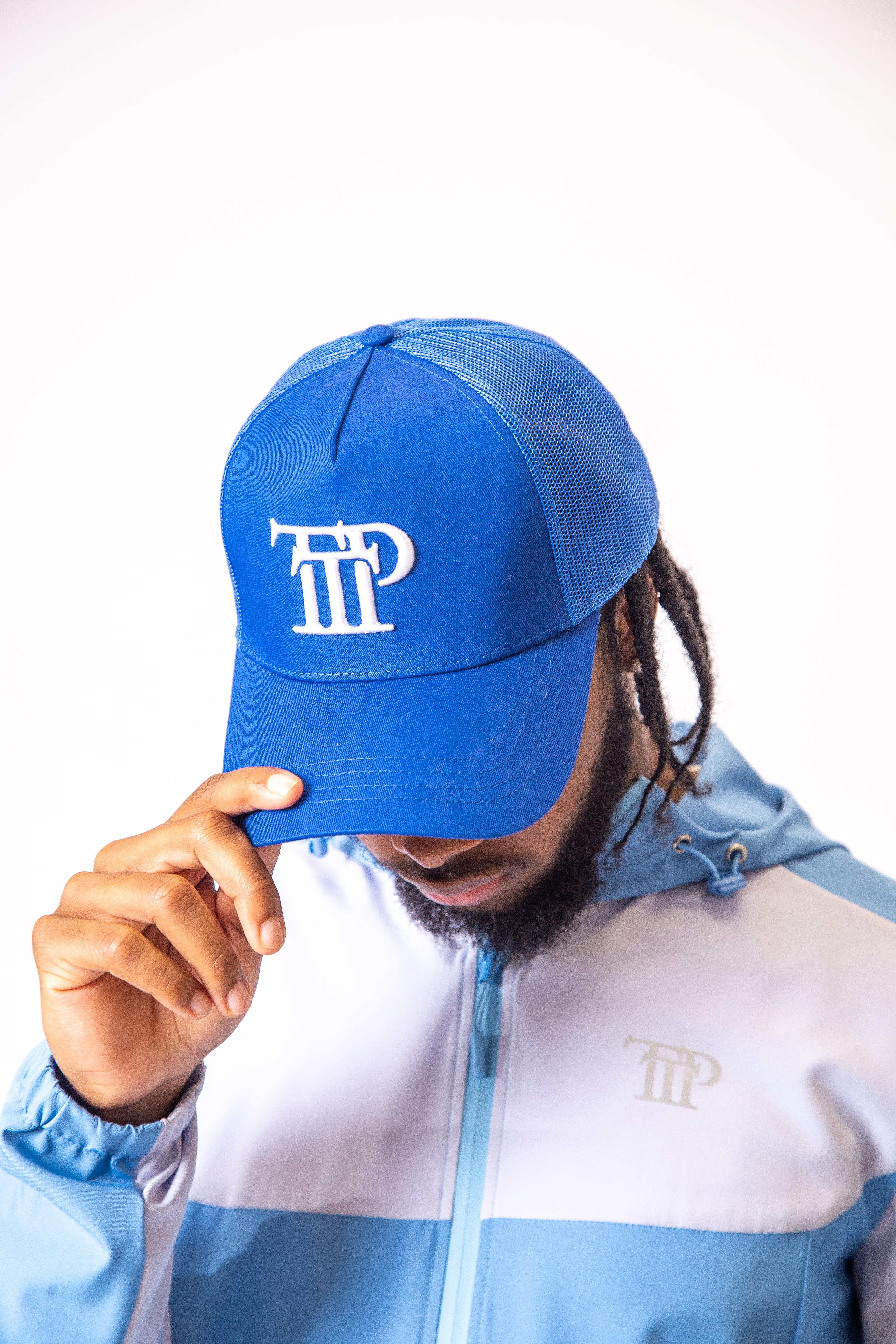 Pro Active Taper Fit Jacket - Blue & Grey