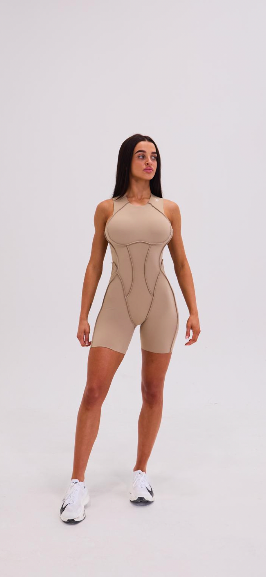 Contour Jumpsuit - Beige