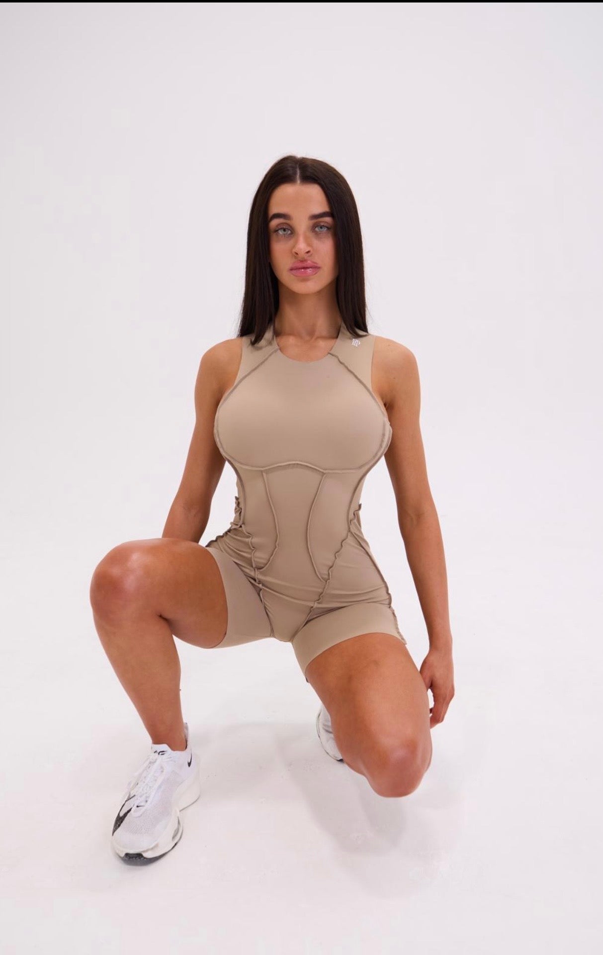 Contour Jumpsuit - Beige