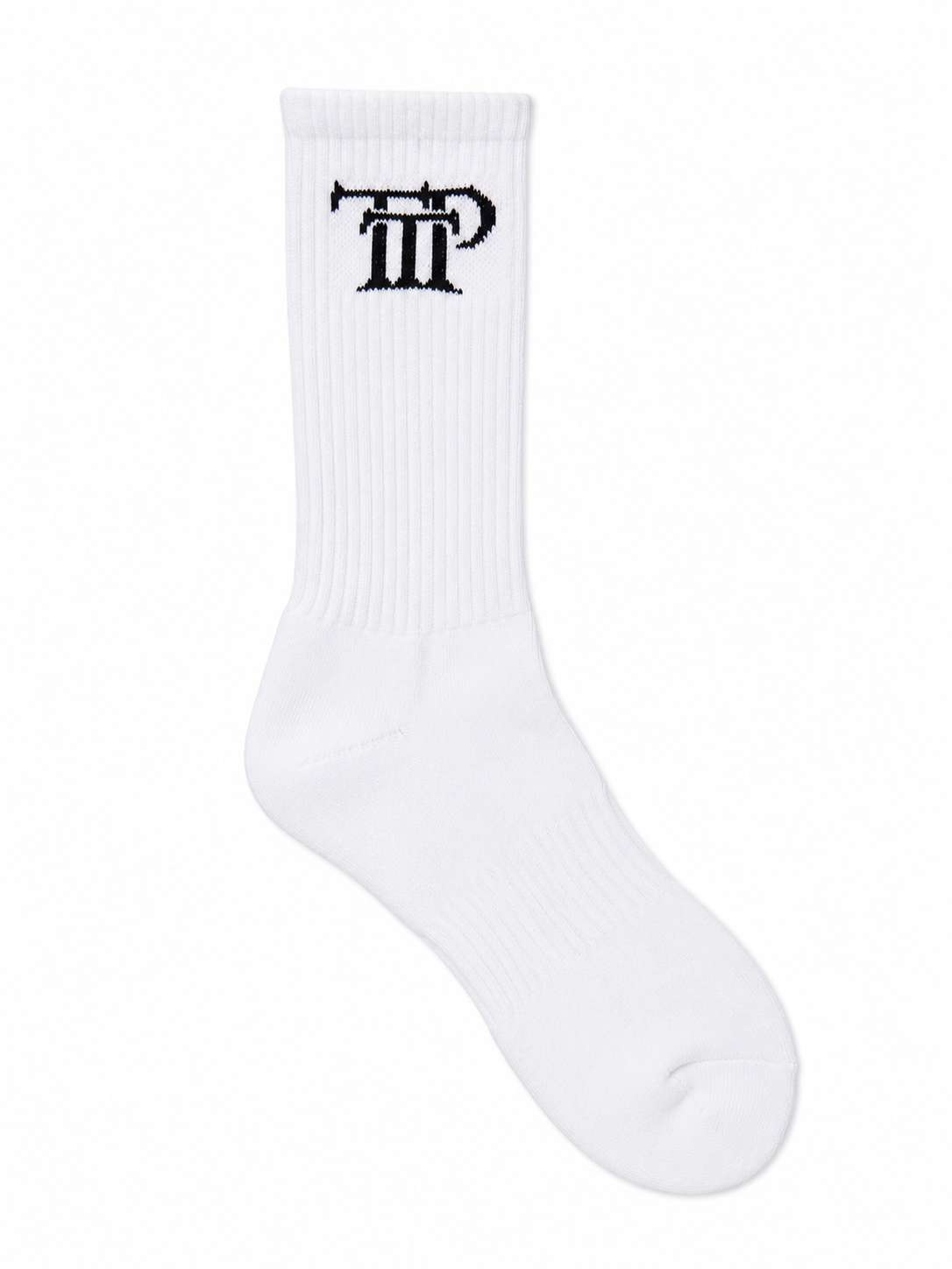 Crew Logo White Socks