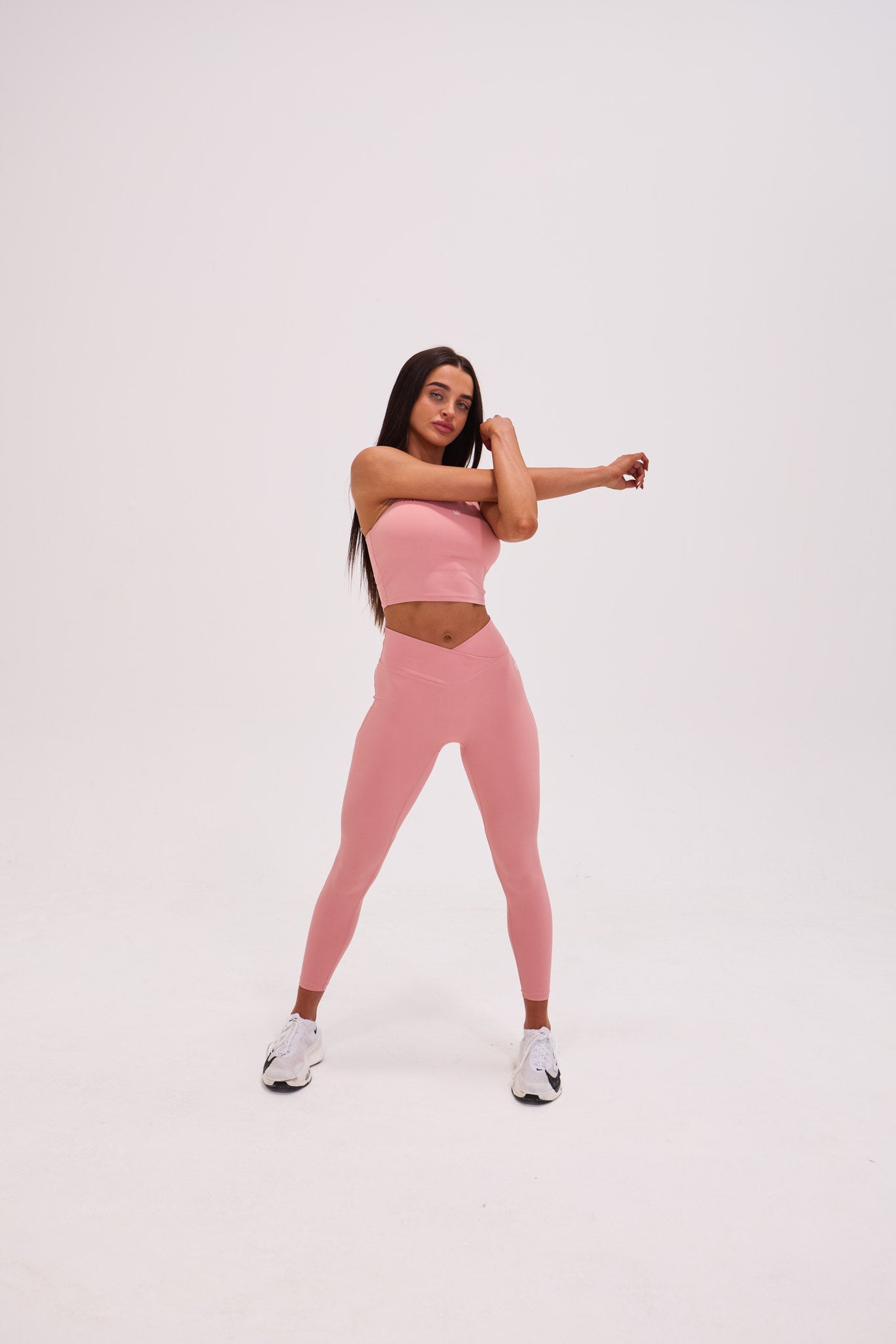 Sculpt V-Waist Leggings - Rose Pink
