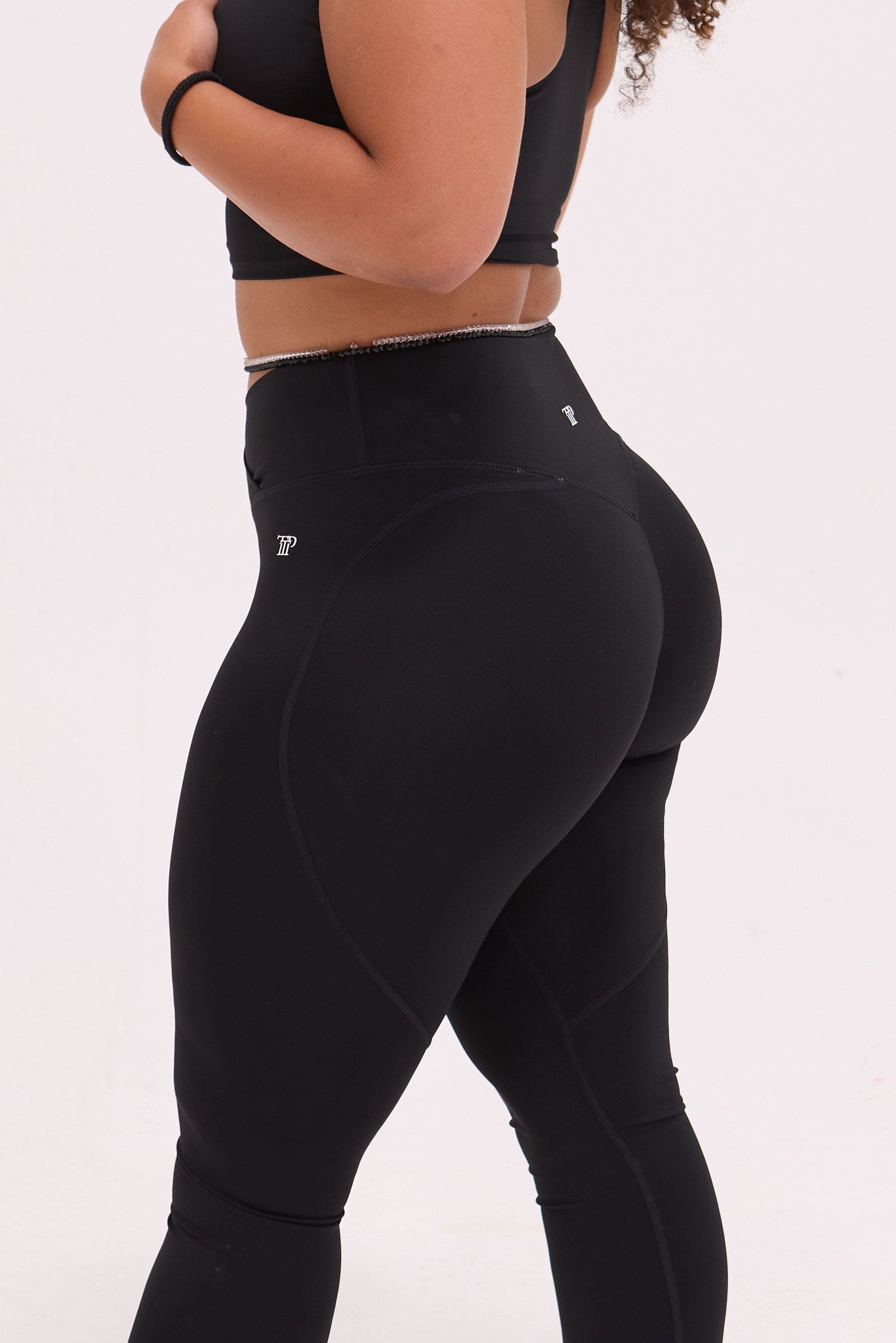 Sculpt V-Waist Leggings - Black